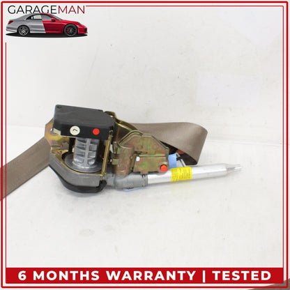 1997-2003 Jaguar XK8 XKR Front Left Driver Side Seat Belt Beige HJA7055AB OEM