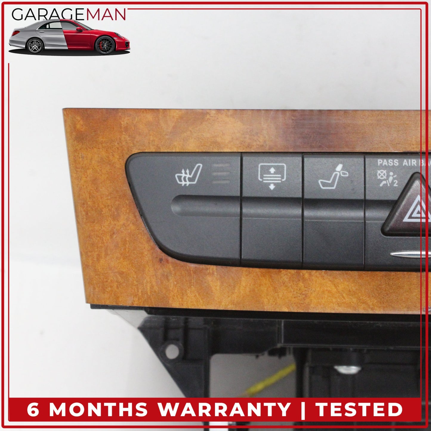 2003-2009 Mercedes W211 E350 CLS550 Hazard Switch Control Panel 2118218758 OEM