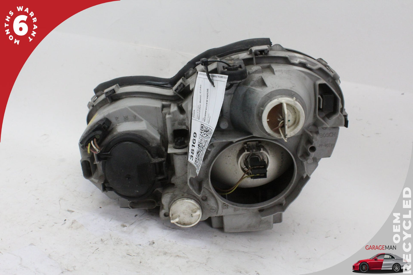 2001-2004 Mercedes-Benz C240 W203 Sedan Front Right Head Light 2038201061