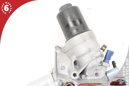2015-2020 Audi A3 8V Sedan Oil Filter Housing w/ Oil Cooler Bracket 06L903143D