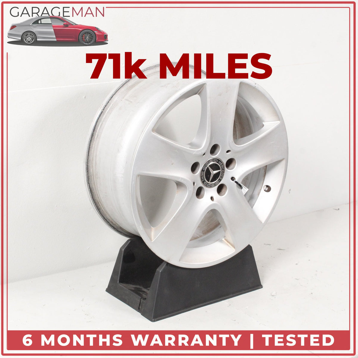 2014-2019 Mercedes W117 CLA250 Front or Rear Side Wheel Rim 7.5JX17H2 ET52.5 OEM