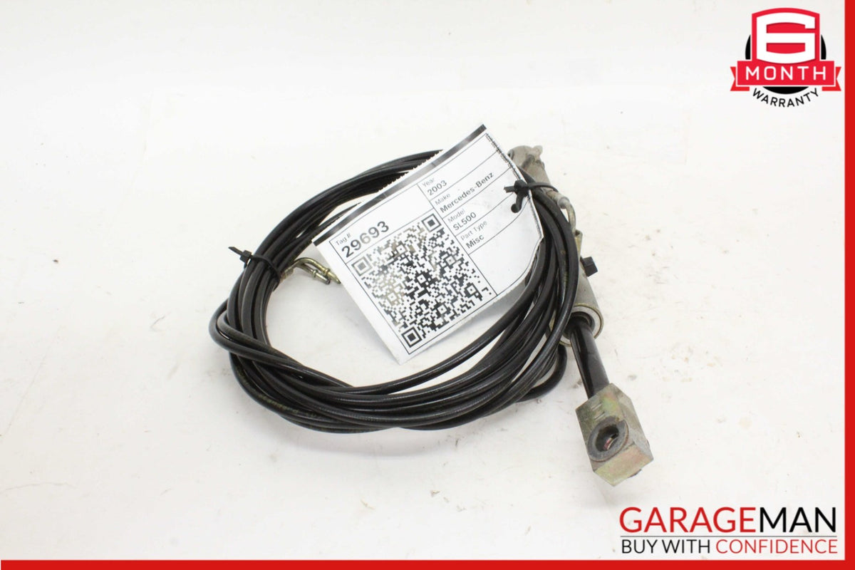 2003-2012 Mercedes R230 SL500 SL550 Right Side Main Top Drive Lift Cylinder OEM