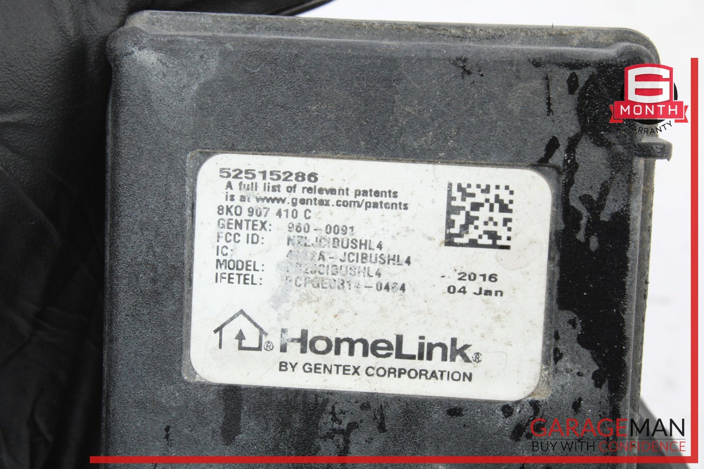 2008-2015 Audi TT 8J HomeLink Garage Door Opener Control Module 8K0907410C OEM