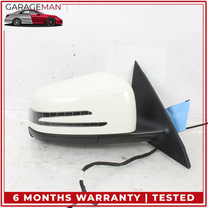 2014-2019 Mercedes W117 CLA250 Front Right Door Rear View Mirror w/o Glass OEM