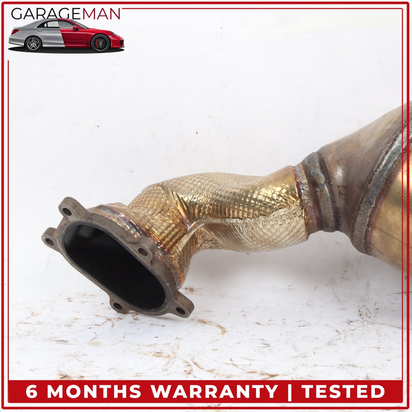 2013-2018 Audi S8 A8 S6 S7 RS7 4.0L V8 Left Exhaust Downpipe 4G0131703AJ OEM