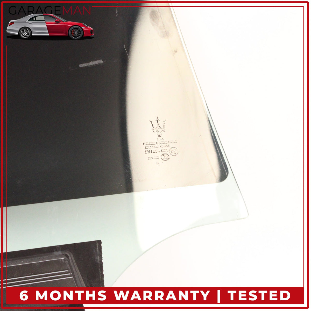 2014-2022 Maserati Ghibli M157 Rear Left Driver Side Door Window Glass OEM