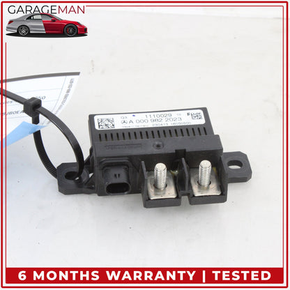 2010-2017 Mercedes W212 E350 Battery Monitoring Control Module 0009822023 OEM