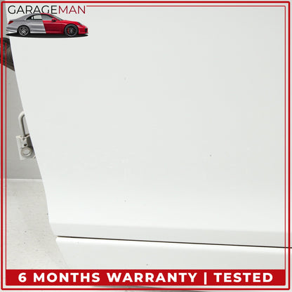 2007-2015 Audi Q7 Front Left Driver Side Door Shell Glacier White Metallic OEM