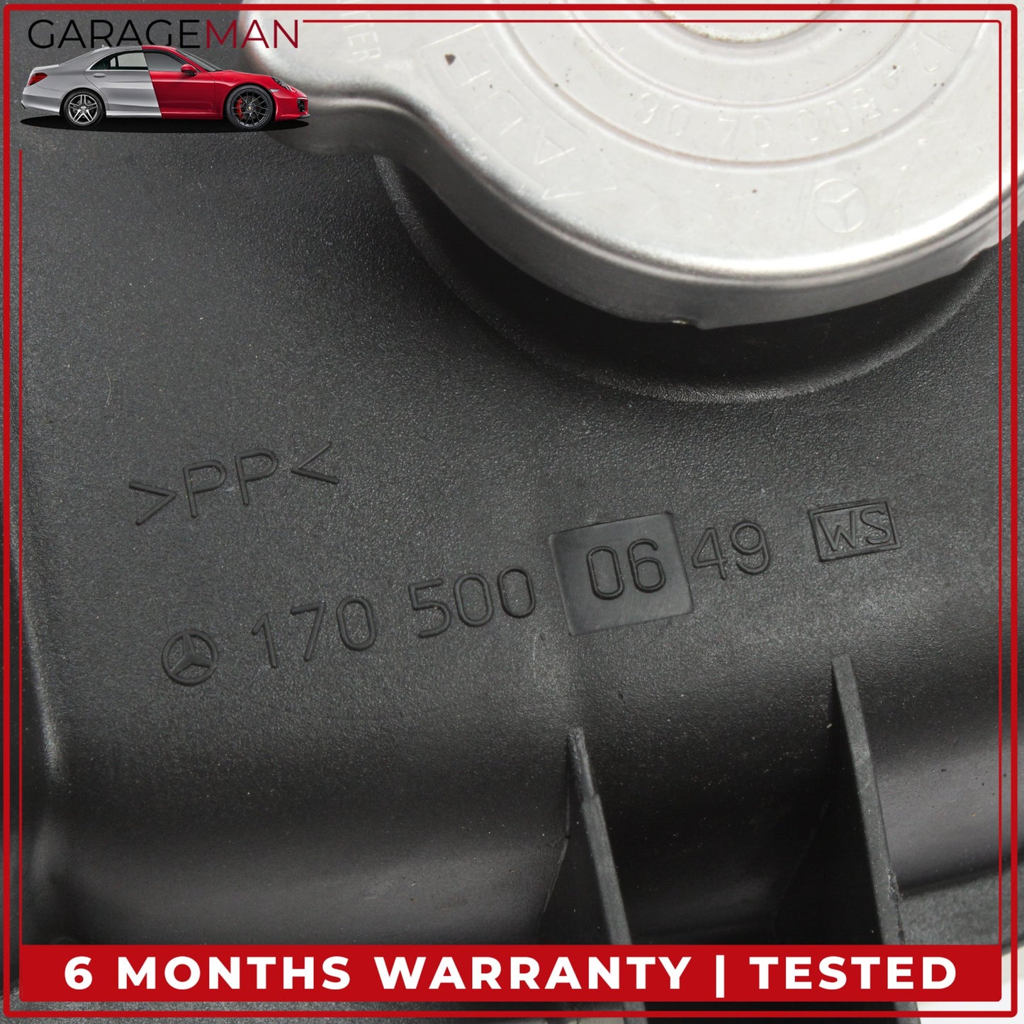 1997-2004 Mercedes R170 SLK230 SLK320 Coolant Overflow Reservoir 1705000649 OEM