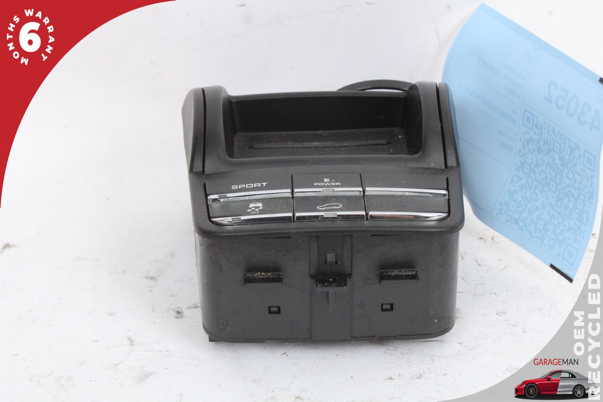 2011-2014 Porsche Cayenne 958 Suspension Mode Selector Switch Panel OEM