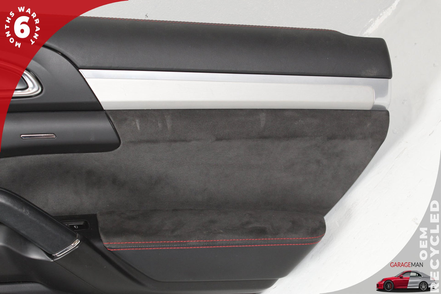 11-18 Porsche Cayenne 92A SUV Rear Right Side Interior Door Panel 95855530221