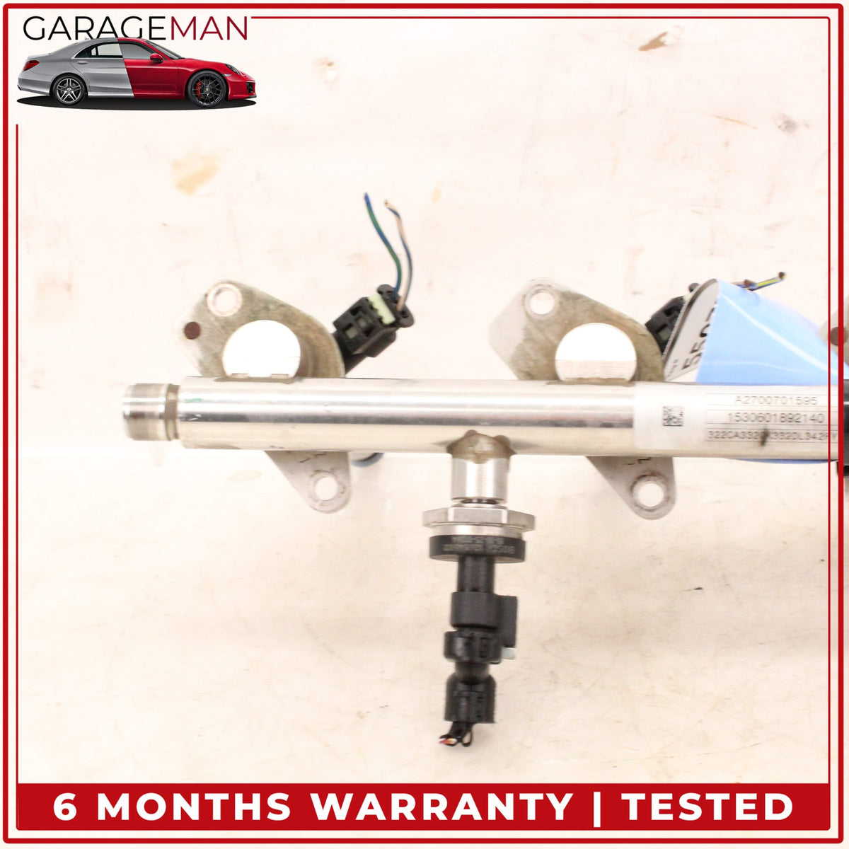 2014-2020 Mercedes W117 CLA250 GLA250 Fuel Injection Rail Line Assembly OEM
