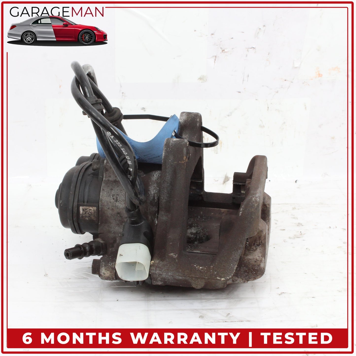 2014-2020 Mercedes W222 S550e Rear Left and Right Side Brake Caliper Set OEM