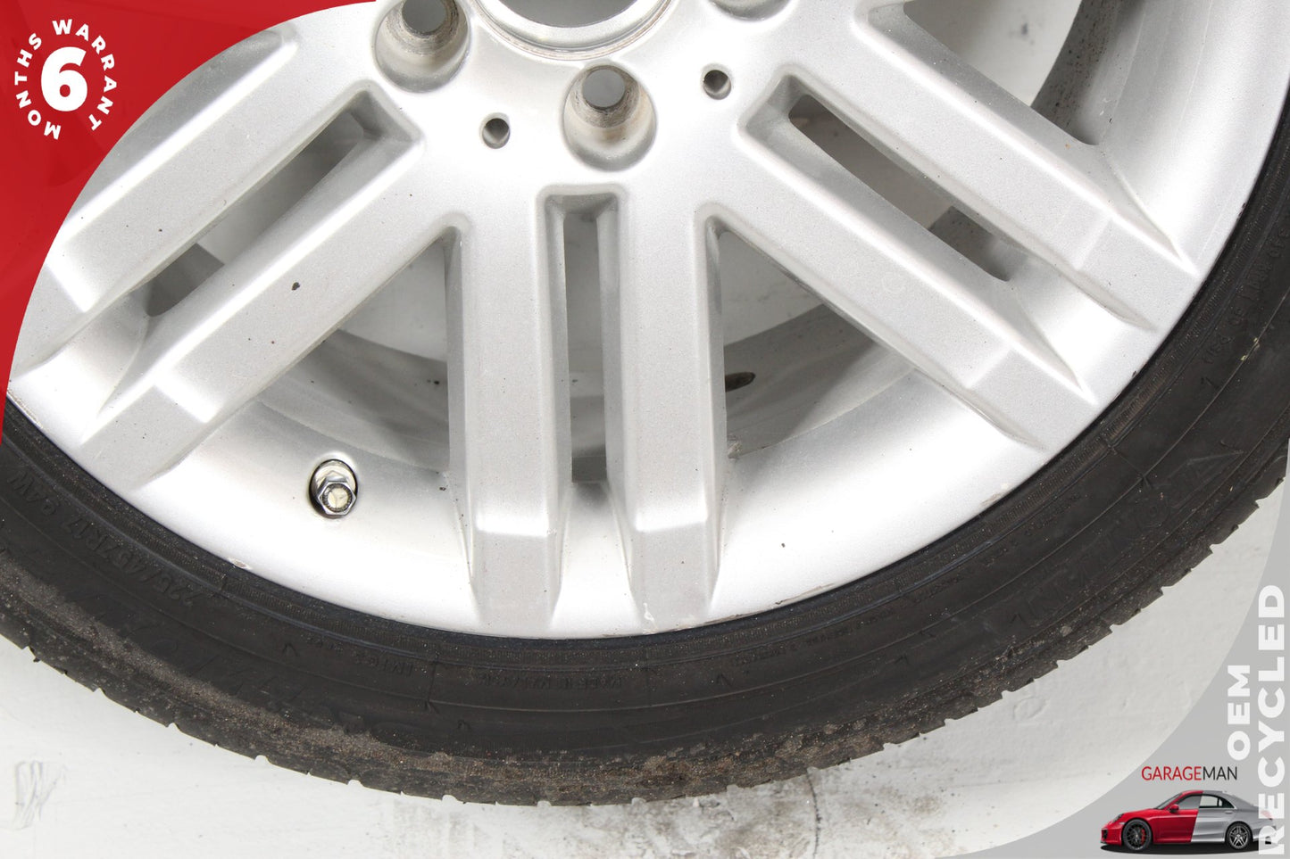 2008-2011 Mercedes W204 C300 Front Wheel Rim w/ Tire 7.5JX17 H2 ET47 OEM