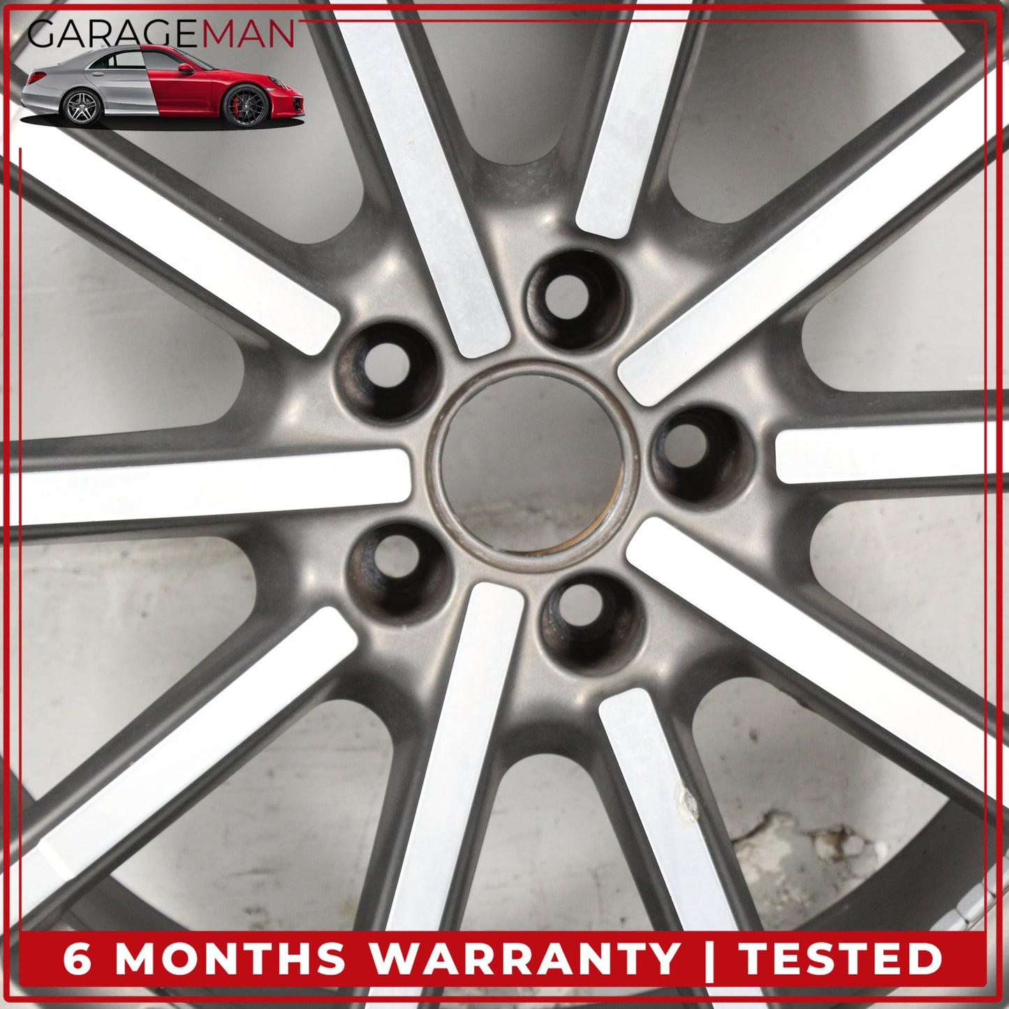 2016-2018 Audi A6 S6 Front or Rear Wheel Rim 8.5JX19 H2 ET43 4G9601025H OEM