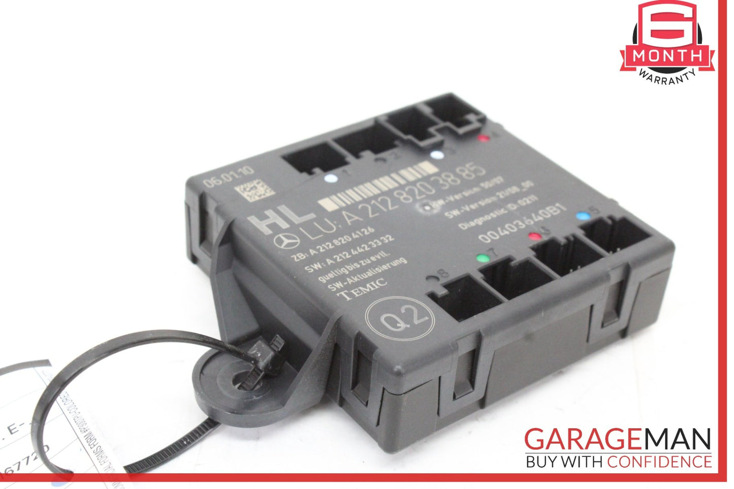 2008-2018 Mercedes W212 E350 Rear Left Driver Side Door Control Module OEM