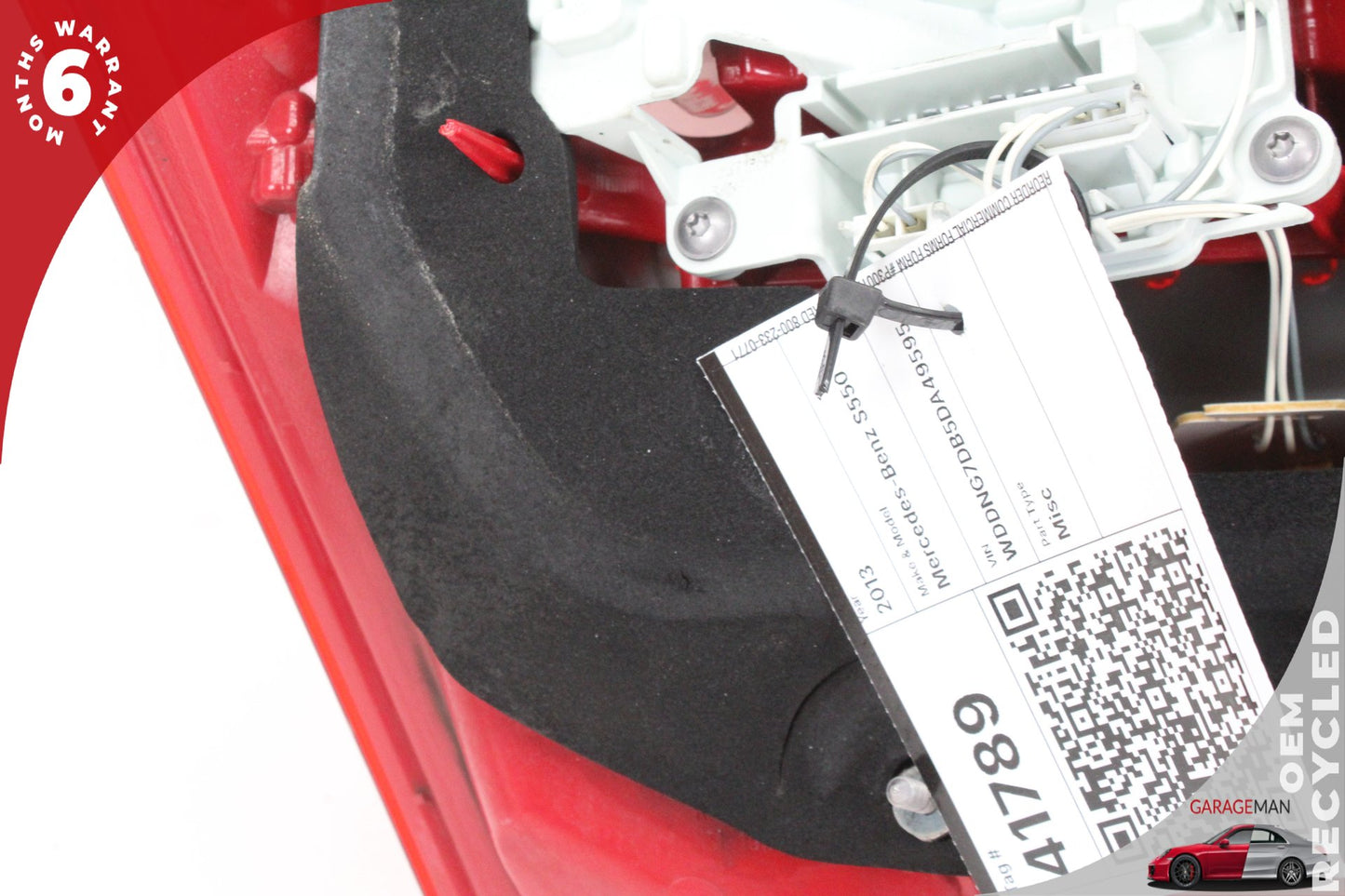 2010-2013 Mercedes W221 S550 S600 Rear Right Outer Tail Light 2218201464 OEM