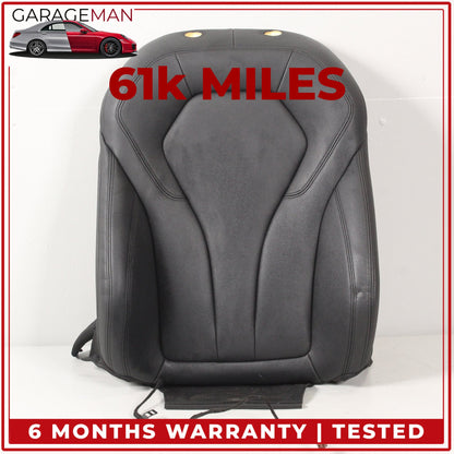 2017-2023 BMW 530e G30 Front Right Side Top Upper Seat Cushion Black 7457708 OEM