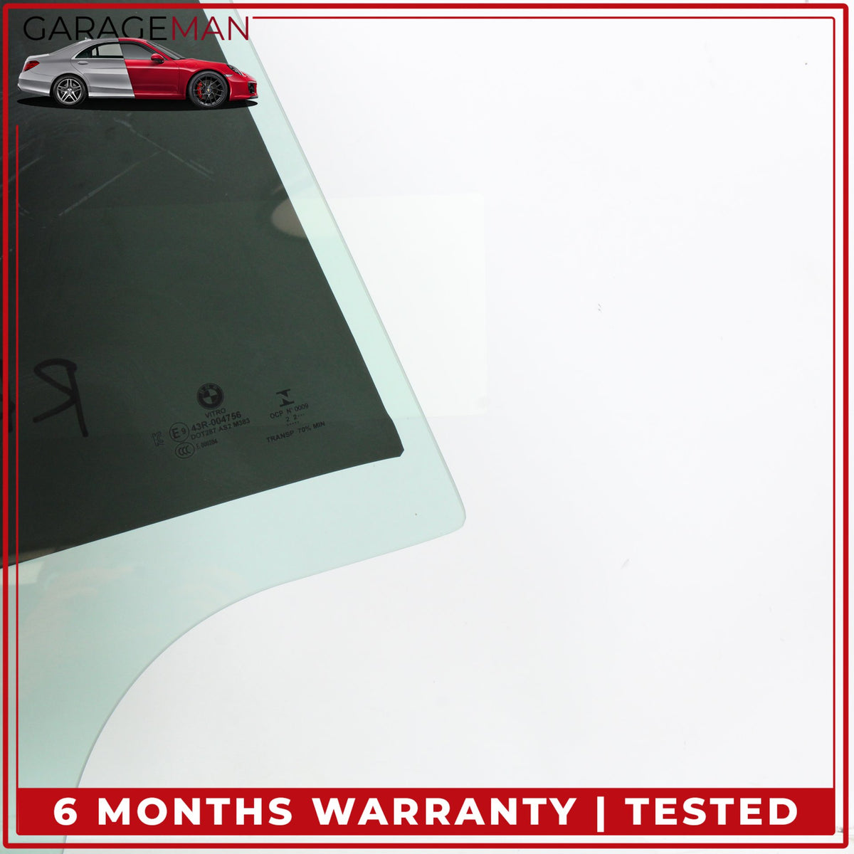2019-2025 BMW M340i G20 Rear Right Door Window Glass 7432234 OEM
