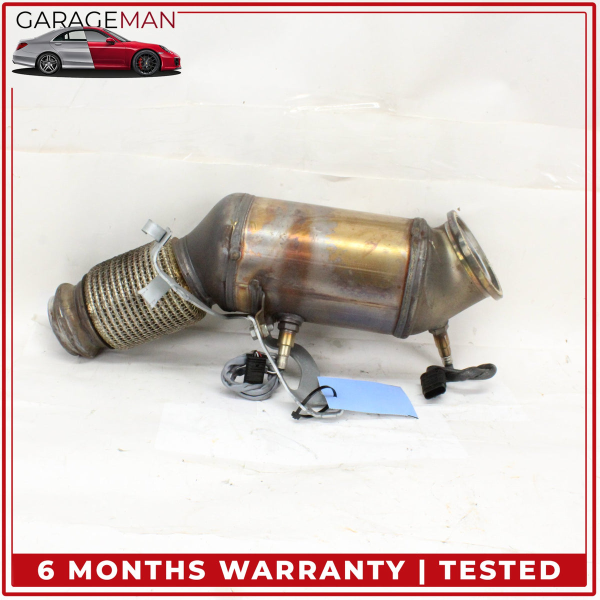 2017-2020 BMW 430i Gran Coupe Sedan Exhaust Downpipe Down Pipe 8669216 OEM