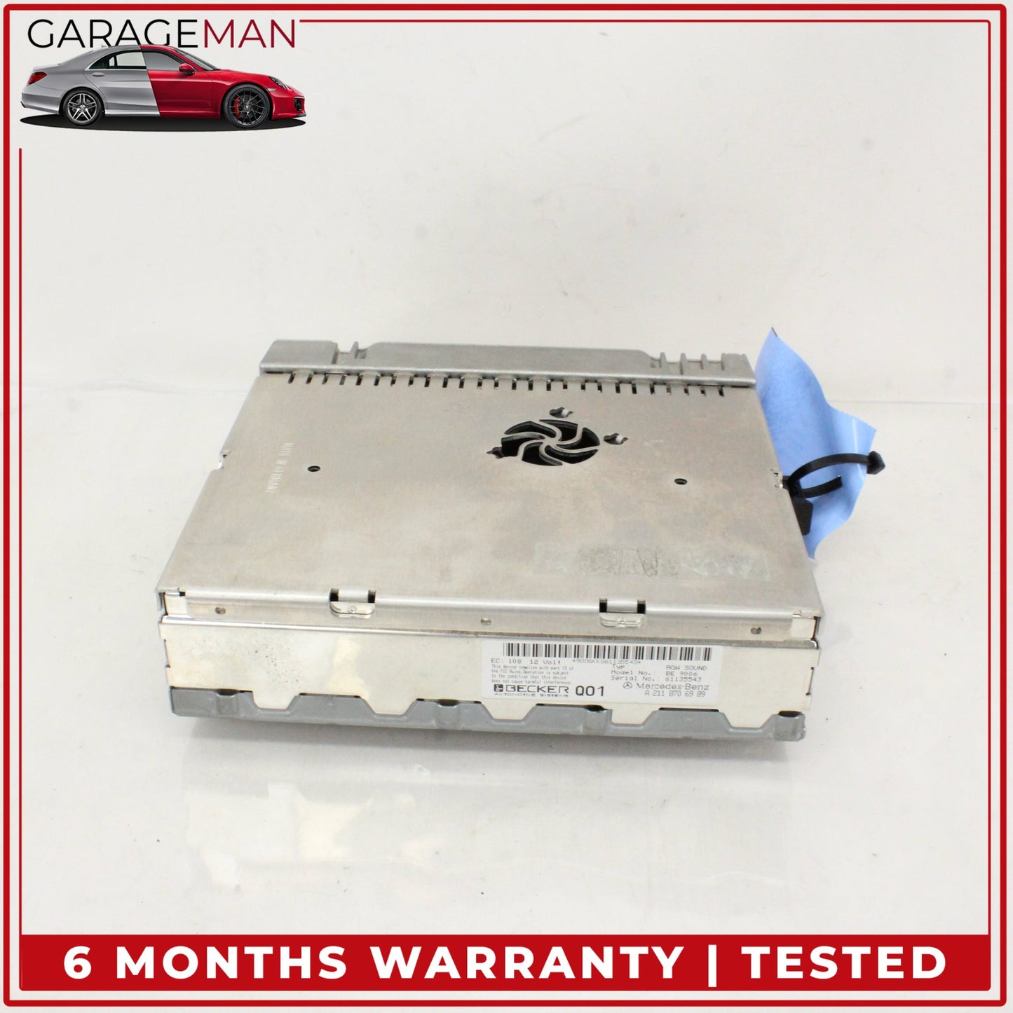 2003-2009 Mercedes W211 E350 E63 AMG Amplifier Amp Harman Becker 2118706989 OEM