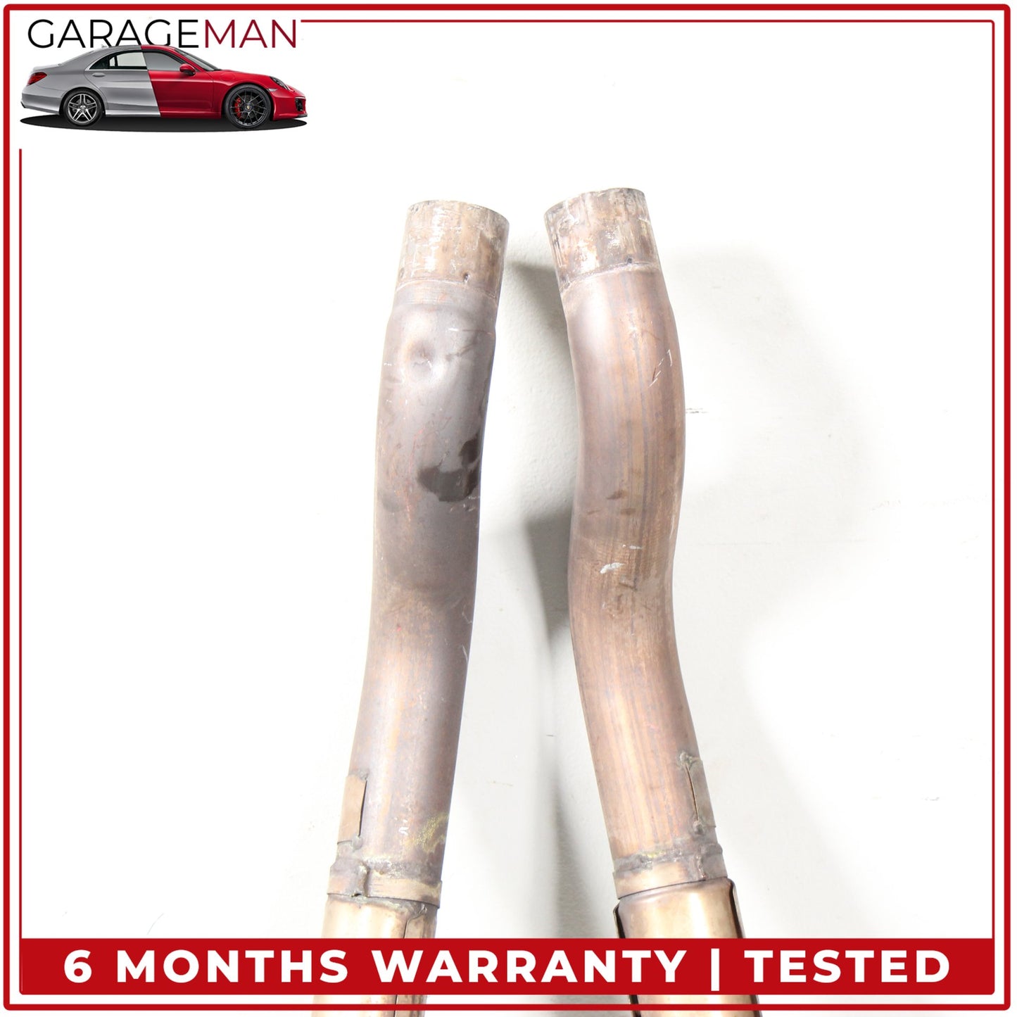 2004-2019 Maserati GranTurismo M145 Left and Right Side Exhaust Downpipe Set OEM
