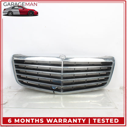 2007-2009 Mercedes-Benz E350 W211 Front Hood Radiator Grille 2118801783 OEM