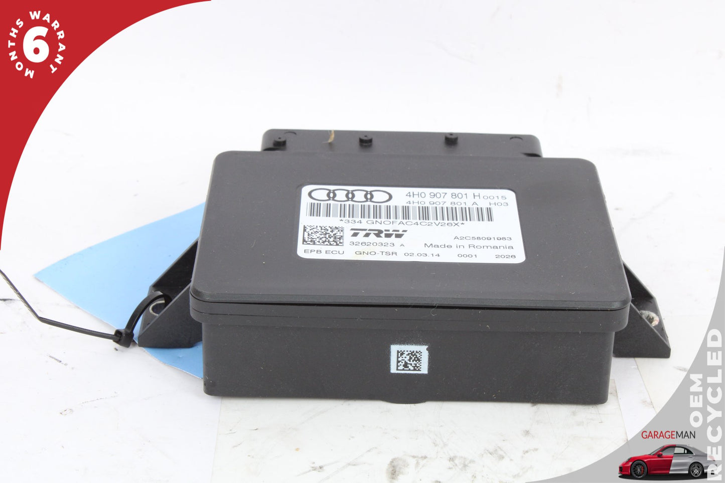 2012-2018 Audi A6 A7 Electronic Parking Brake Control Module 4H0907801 OEM