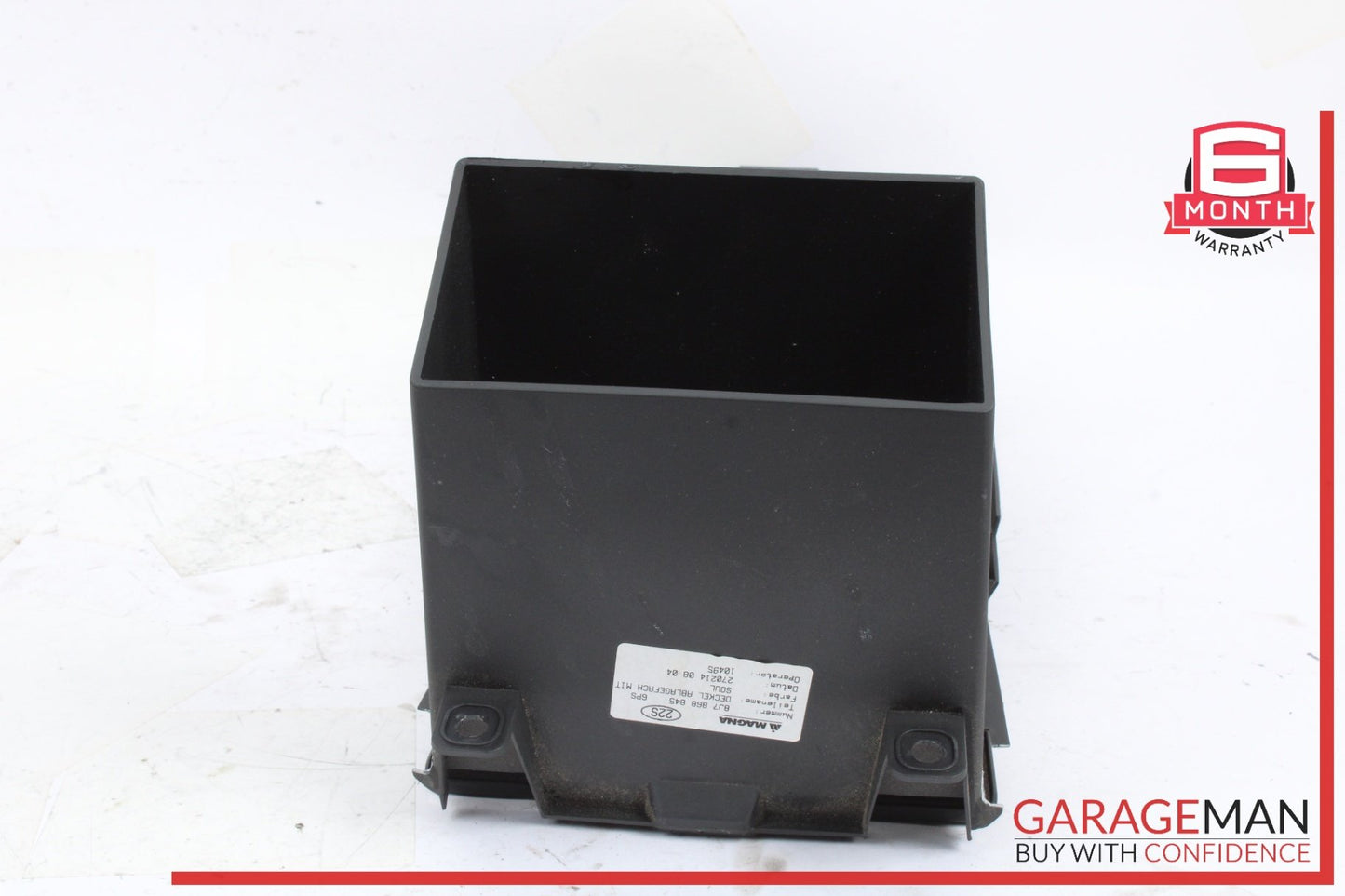 2008-2015 Audi TT 8J Rear Center Storage Compartment Panel Box 8J7868845 OEM