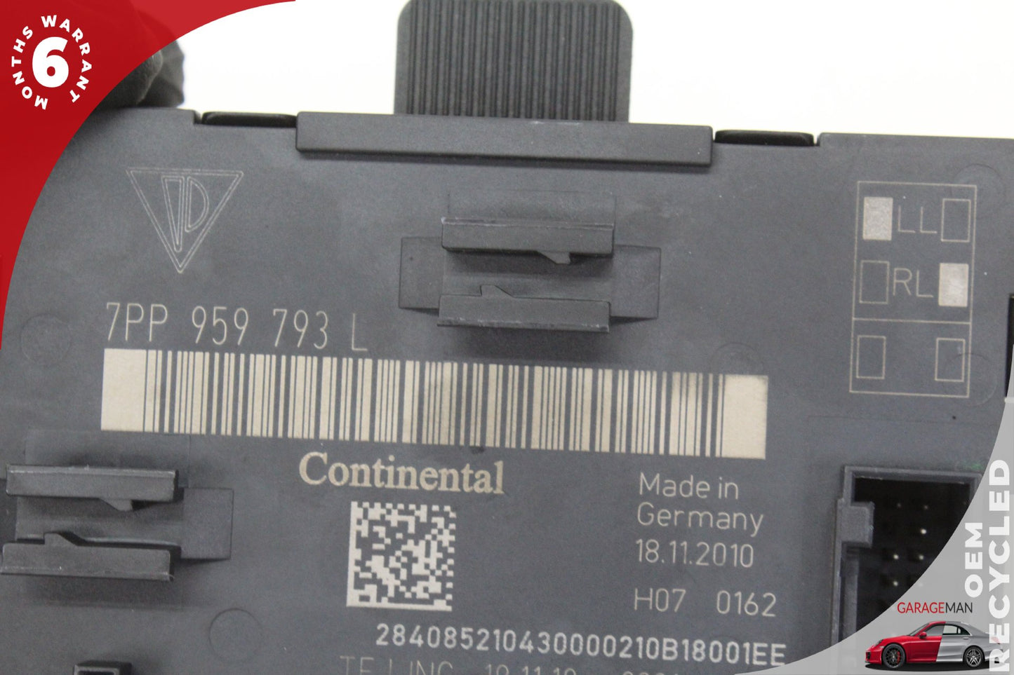 2011-2012 Porsche Cayenne 958 Front Left Side Door Control Module 7PP959793L OEM