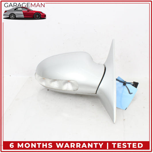 2001-2004 Mercedes R170 SLK320 Right Door Rear View Mirror Silver Metallic OEM