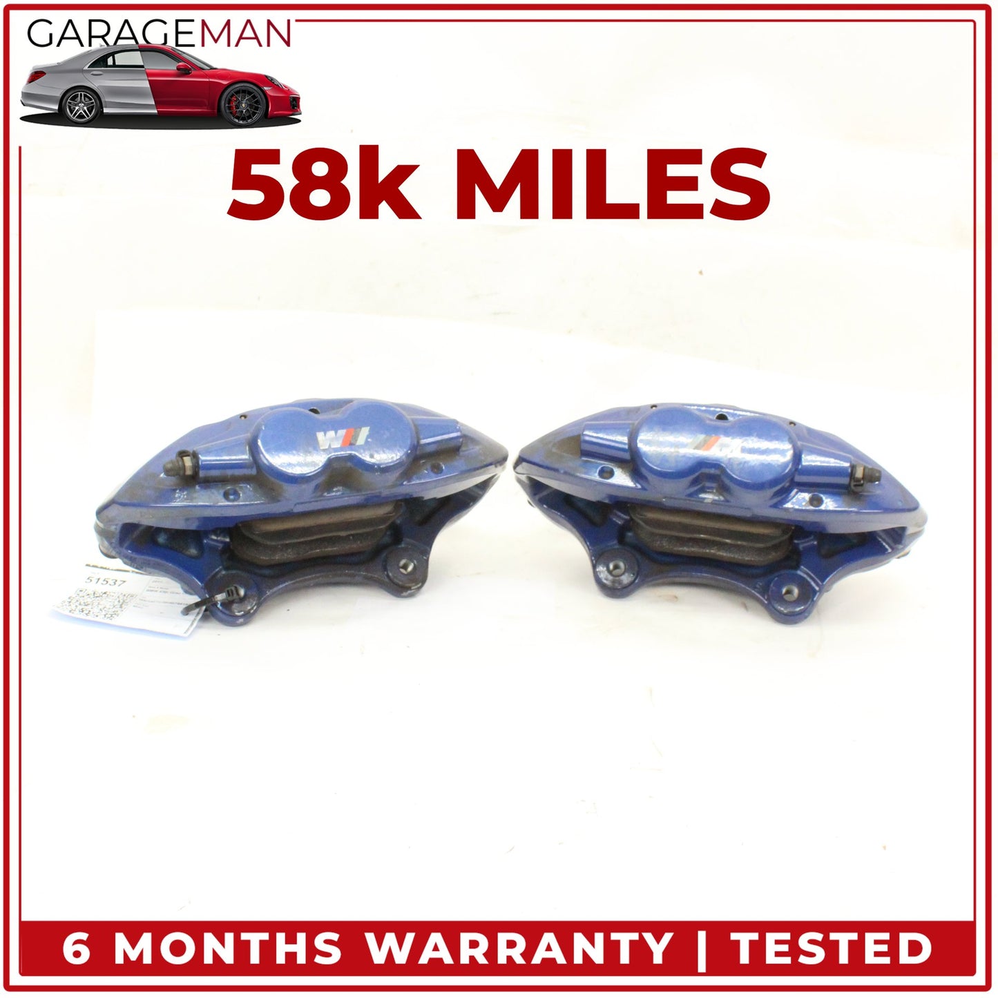 2012-2021 BMW 430i Front Left and Front Right Side Brake Caliper Set Brembo OEM