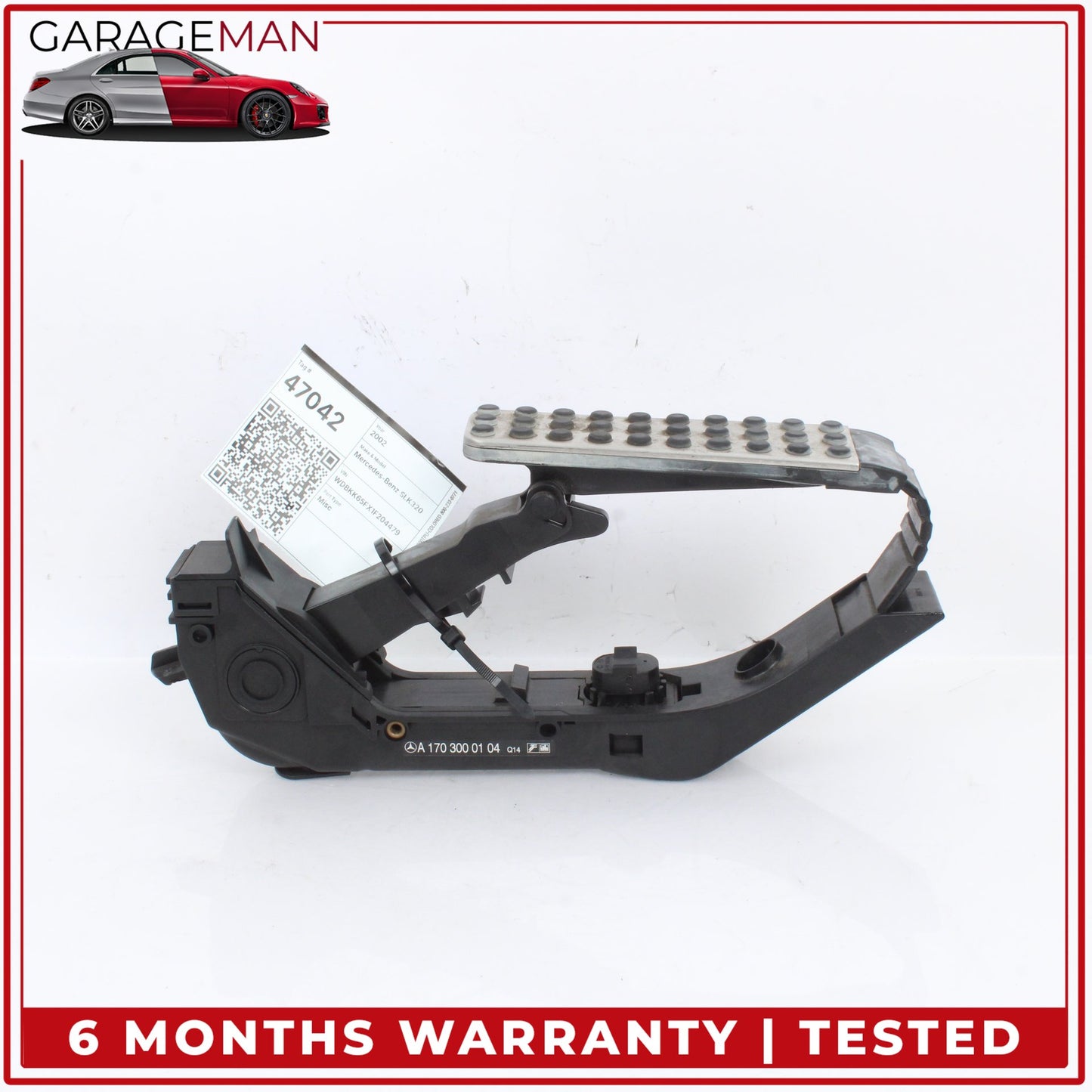 1997-2004 Mercedes R170 SLK320 SLK230 Gas Brake Accelerator Pedal OEM