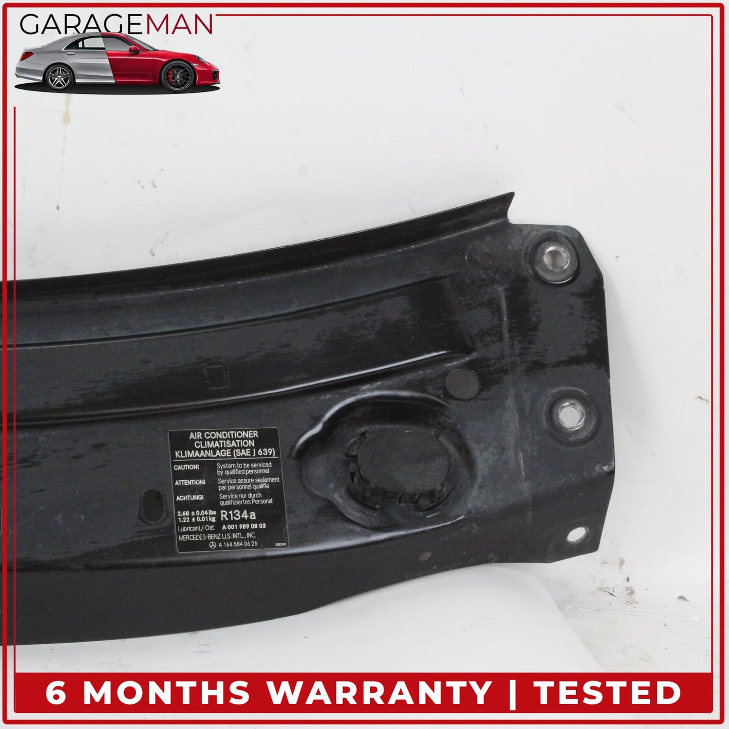 2006-2012 Mercedes X164 GL550 Front Radiator Support Tie Bar 2515840426 OEM