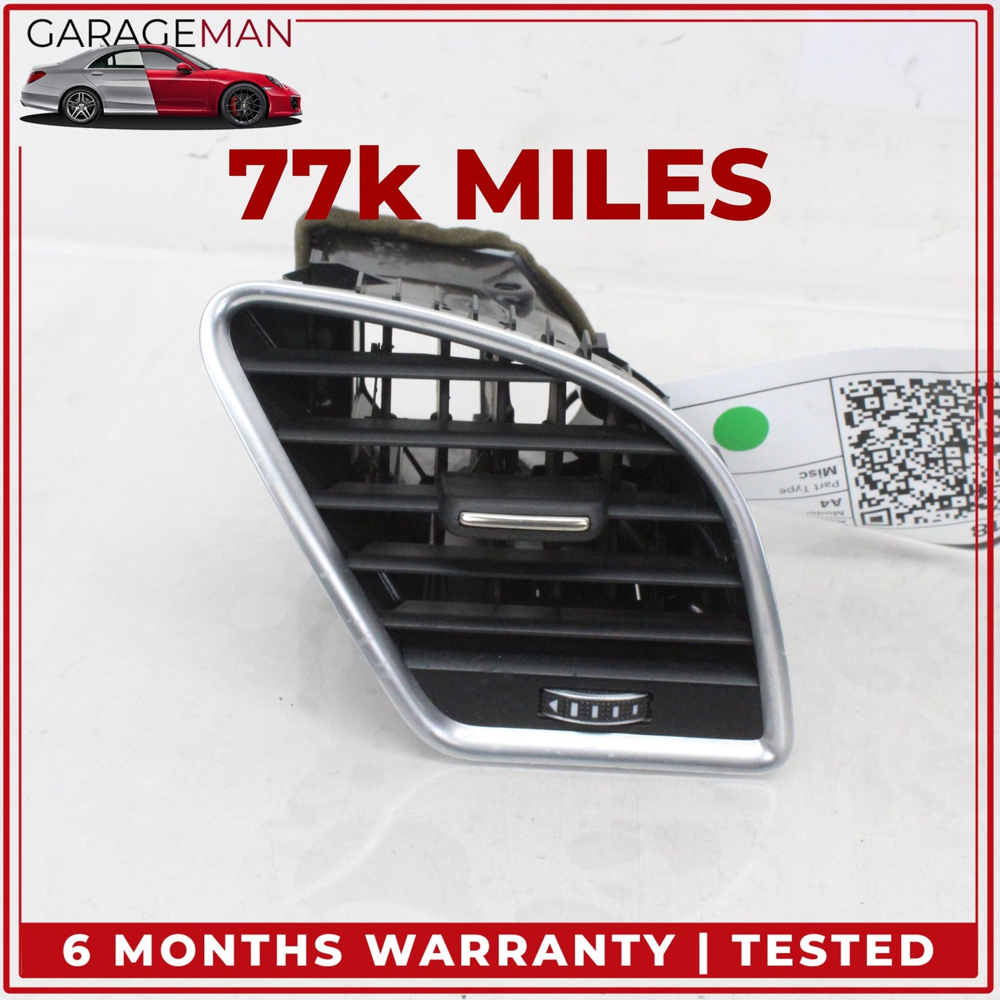 2013-2017 Audi A4 S4 A5 S5 Front Right Side Dash AC A/C Air Vent 8T1820902G OEM
