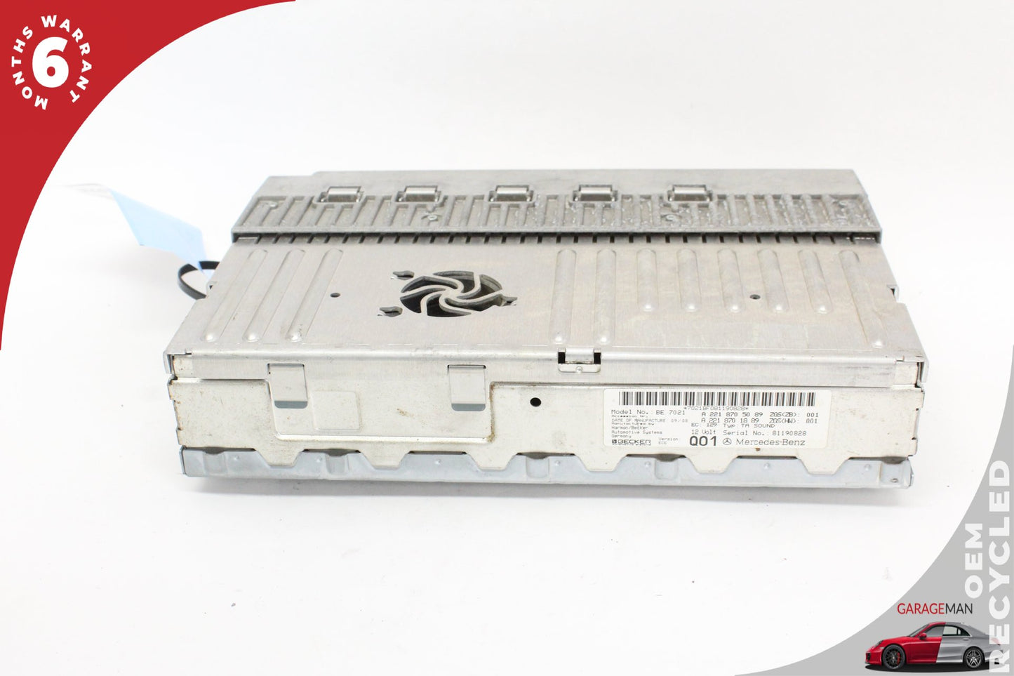 07-14 Mercedes-Benz S550 W221 Harman Kardon Amplifier 2218705089 OEM