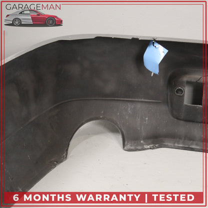 1999-2001 Porsche 911 Carrera 996 Rear Bumper Cover Arctic Silver Metallic OEM