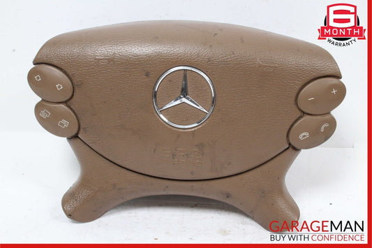 03-12 Mercedes E350 E550 SL500 Steering Wheel Airbag Air Bag Assembly Brown