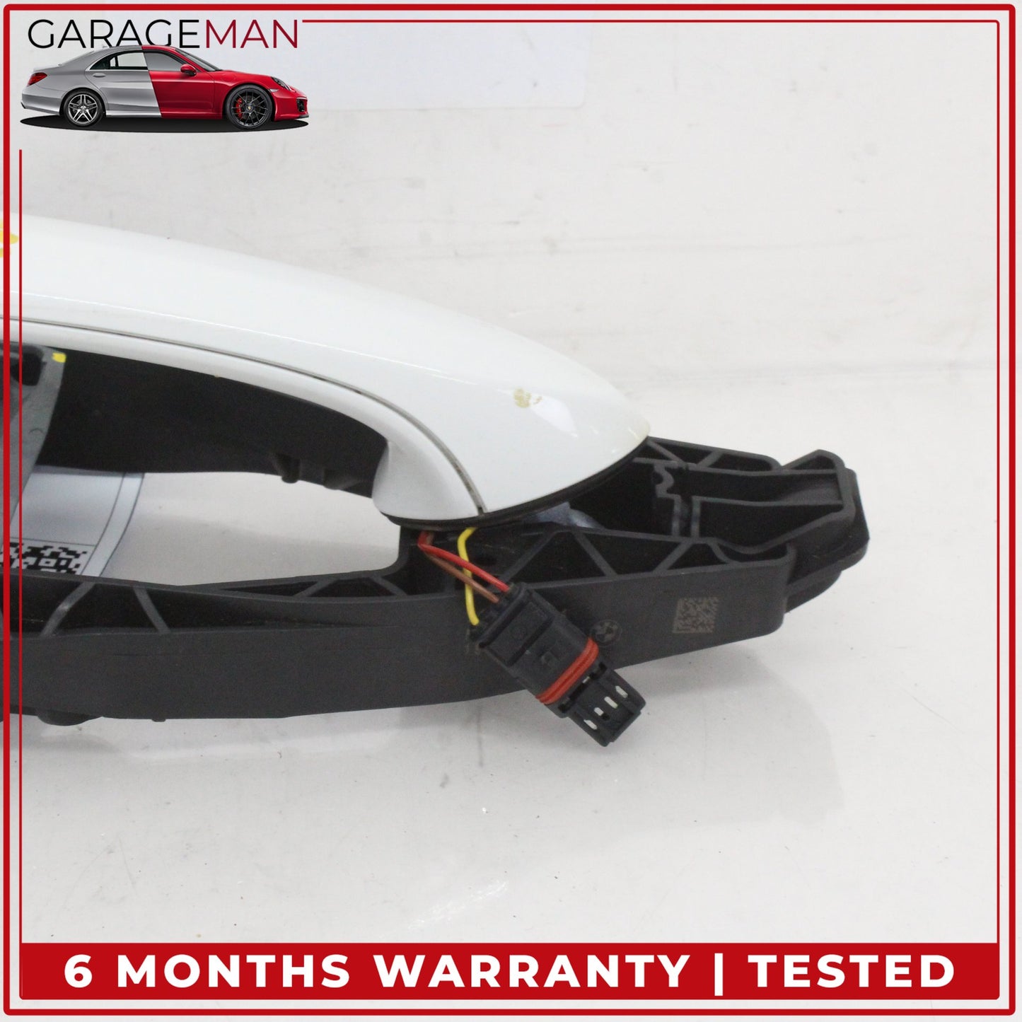 2019-2025 BMW M340i G20 Rear Left Driver Side Exterior Door Handle White OEM