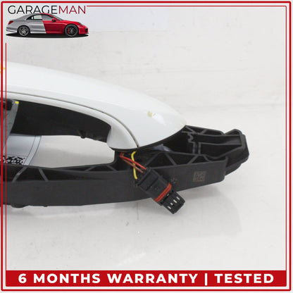 2019-2025 BMW M340i G20 Rear Left Driver Side Exterior Door Handle White OEM