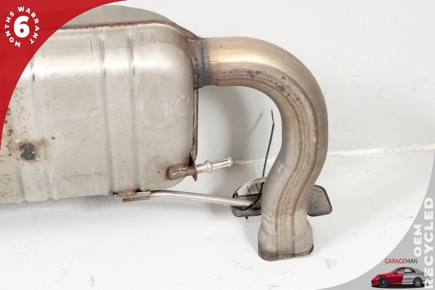 2013-2016 Mercedes X166 GL550 Dual Exhaust Muffler Mufflers Assy 1663101137 OEM