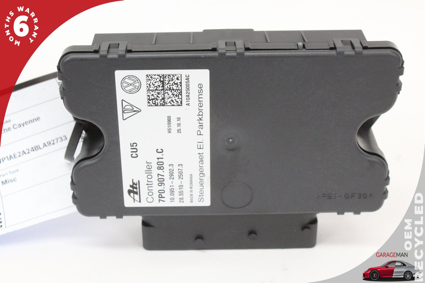 2011-2018 Porsche Cayenne 958 Electronic Parking Brake Control Module Unit OEM