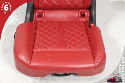 2018-2020 Audi SQ5 SUV Rear Right Passenger Side Complete Seat Assembly Red OEM