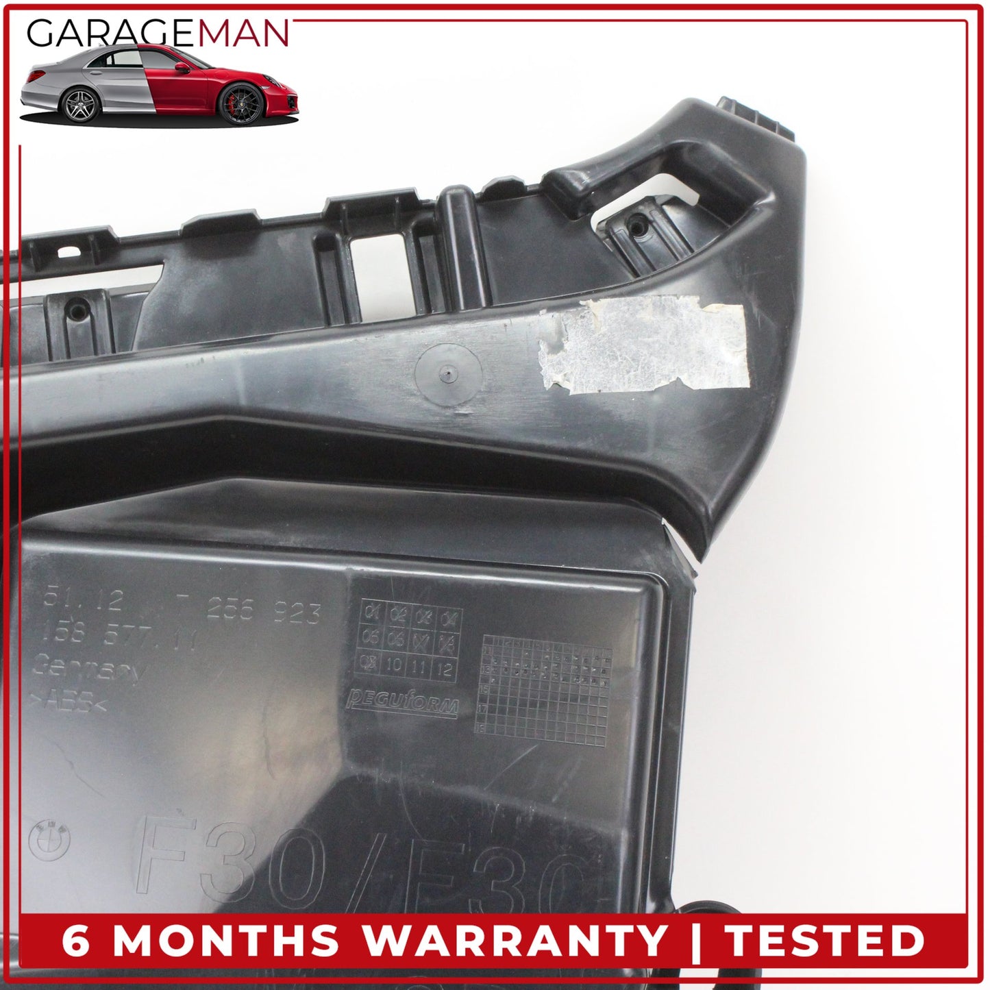 2012-2018 BMW 328d Left Rear Bumper Mounting Bracket 7256923
