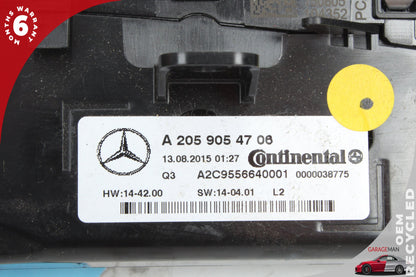 15-20 Mercedes-Benz C300 W205 A/C Heater Climate Control Switch 2059054706