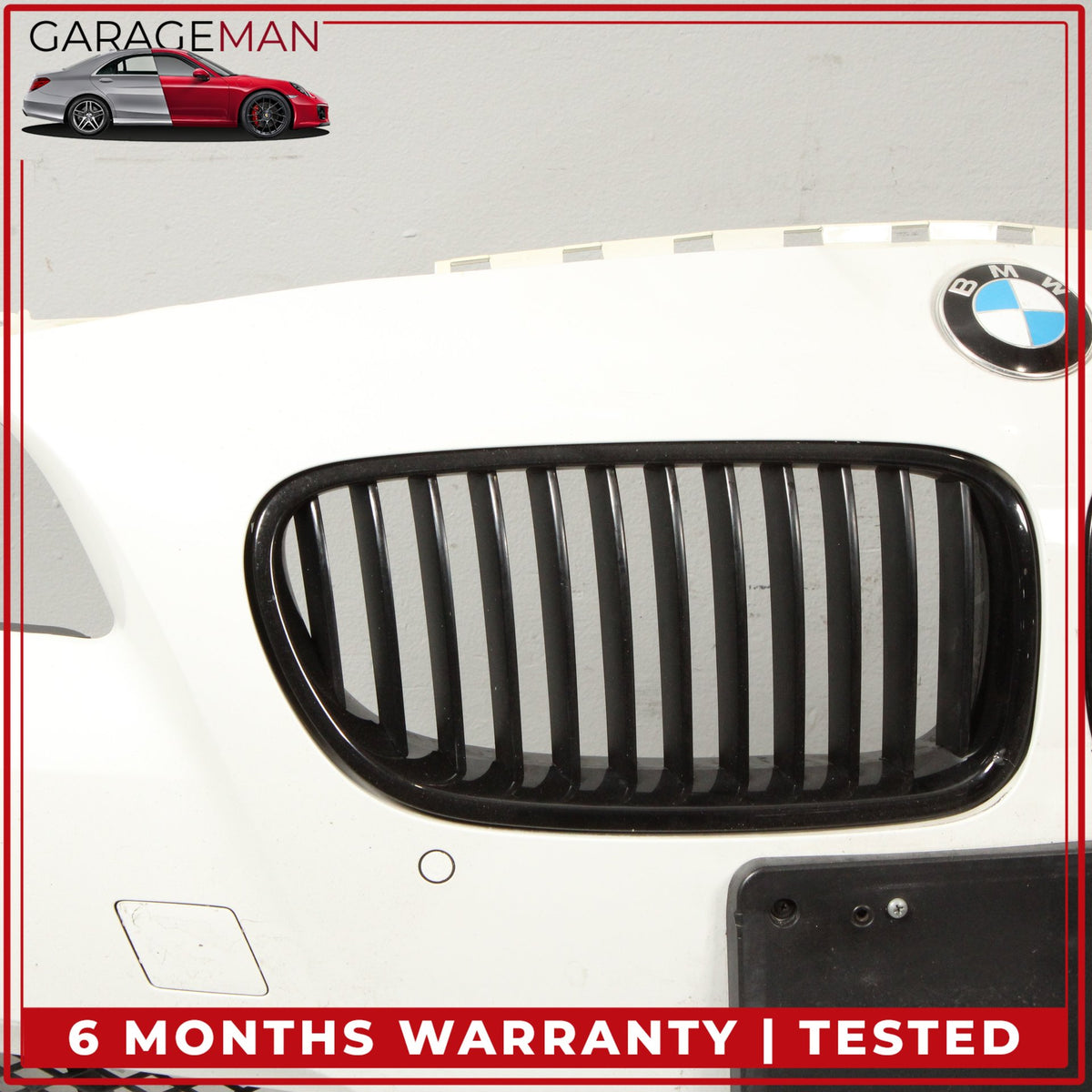 2011-2013 BMW 550i Front Bumper Cover Assembly 7285964 OEM