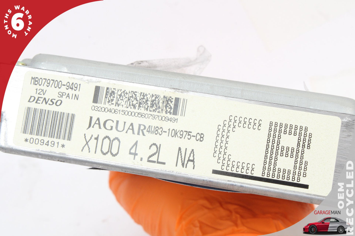 2003-2006 Jaguar XK8 X100 ECU Engine Control Module ECM 4W8310K975CB OEM