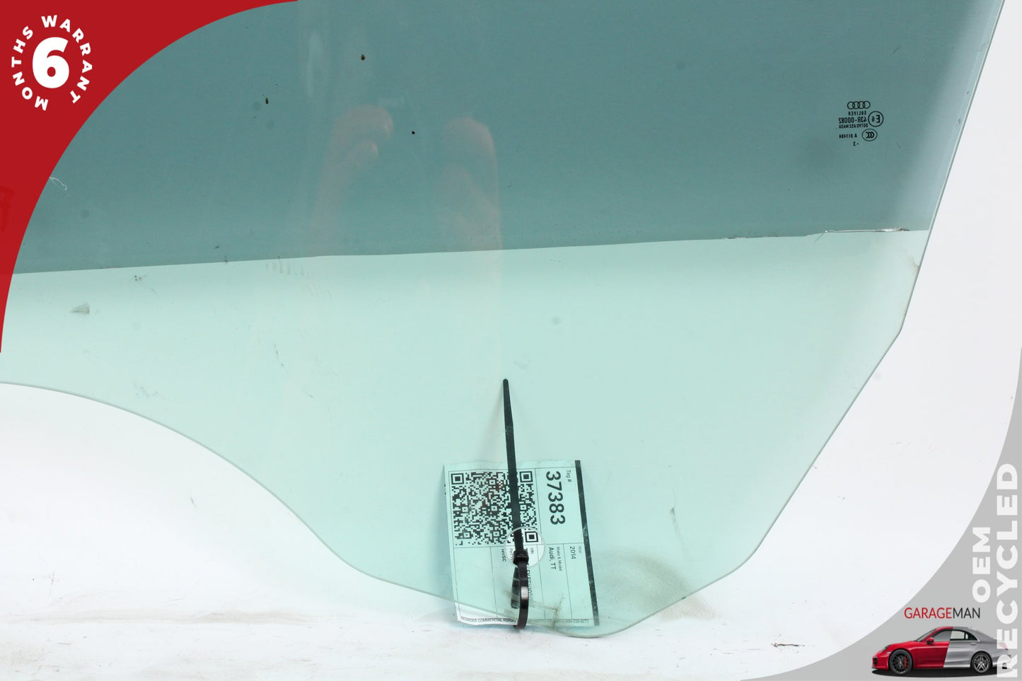 2008-2015 Audi TT 8J Front Right Passenger Side Window Glass 8J8845202A OEM