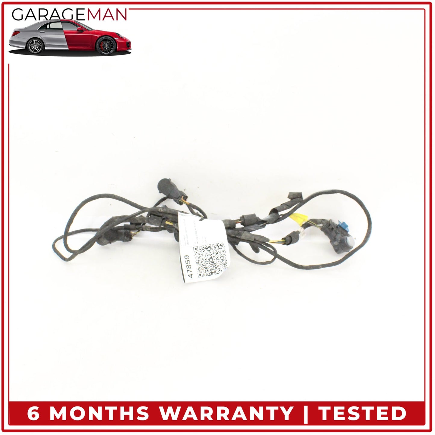 2012-2018 Mercedes W218 CLS550 Front Bumper Parking Wire Harness PDC w/ Sensors