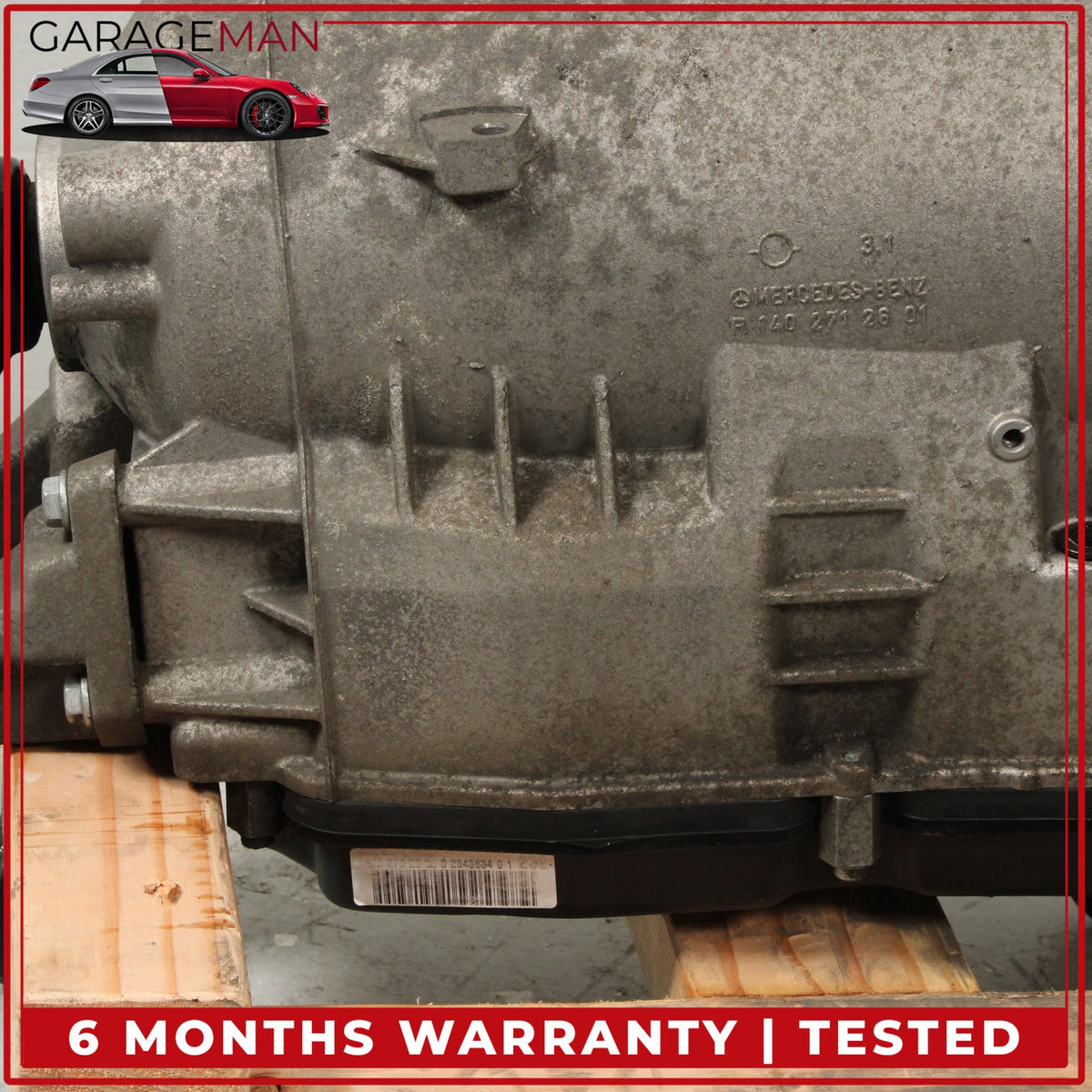 2000-2005 Mercedes-Benz SLK320 R170 RWD 3.2L Automatic Transmission Assembly 722.618 OEM